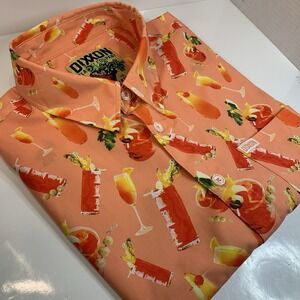 Dixxon Flannel Co. The Hang Over Men's XL Party Wear S/S‎ Hawaiian Shirt